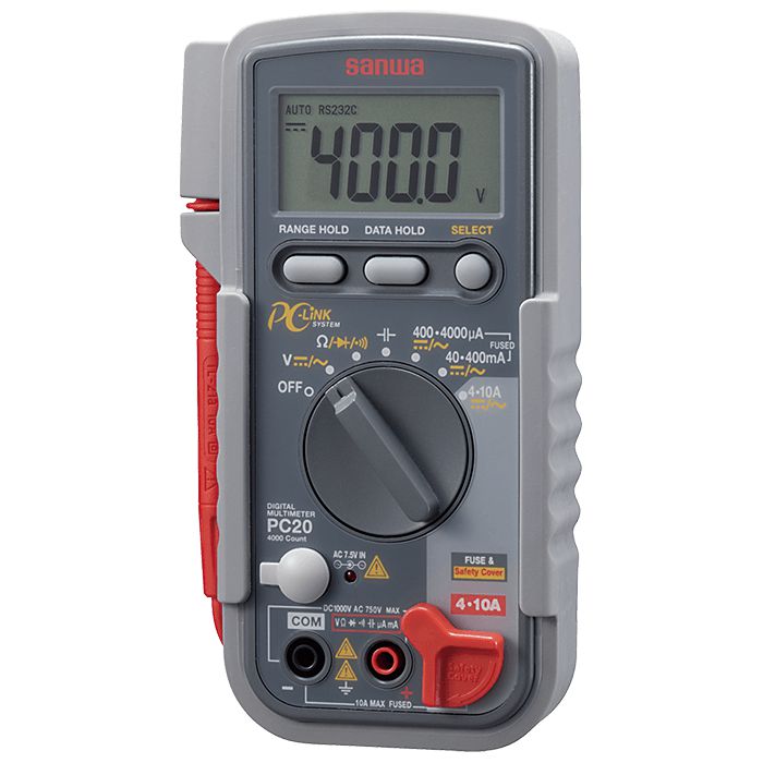 Sanwa PC20 | Digital Multimeter with PC Link | Sanwa-America.com