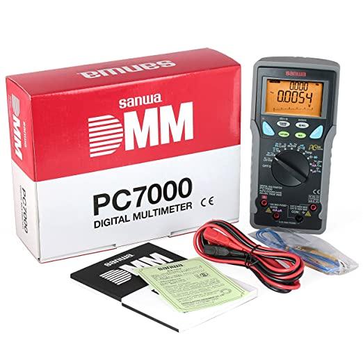 Sanwa Pc7000 Digital Multimeter With True Rms And Pc Link Sanwa 6240